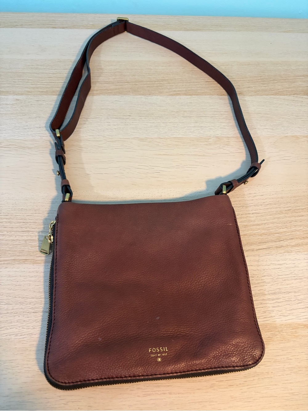 Fossil Leather Crossbody Purse